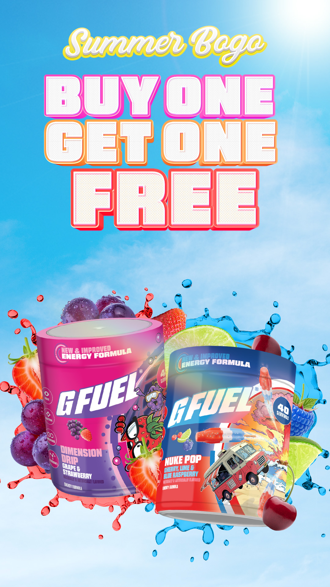 G FUEL Facebook ad