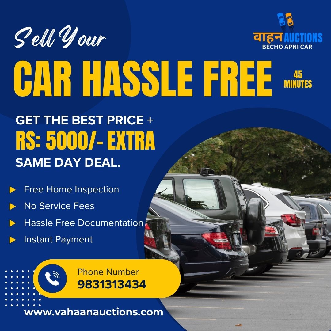 Vahaan Auctions Facebook ad