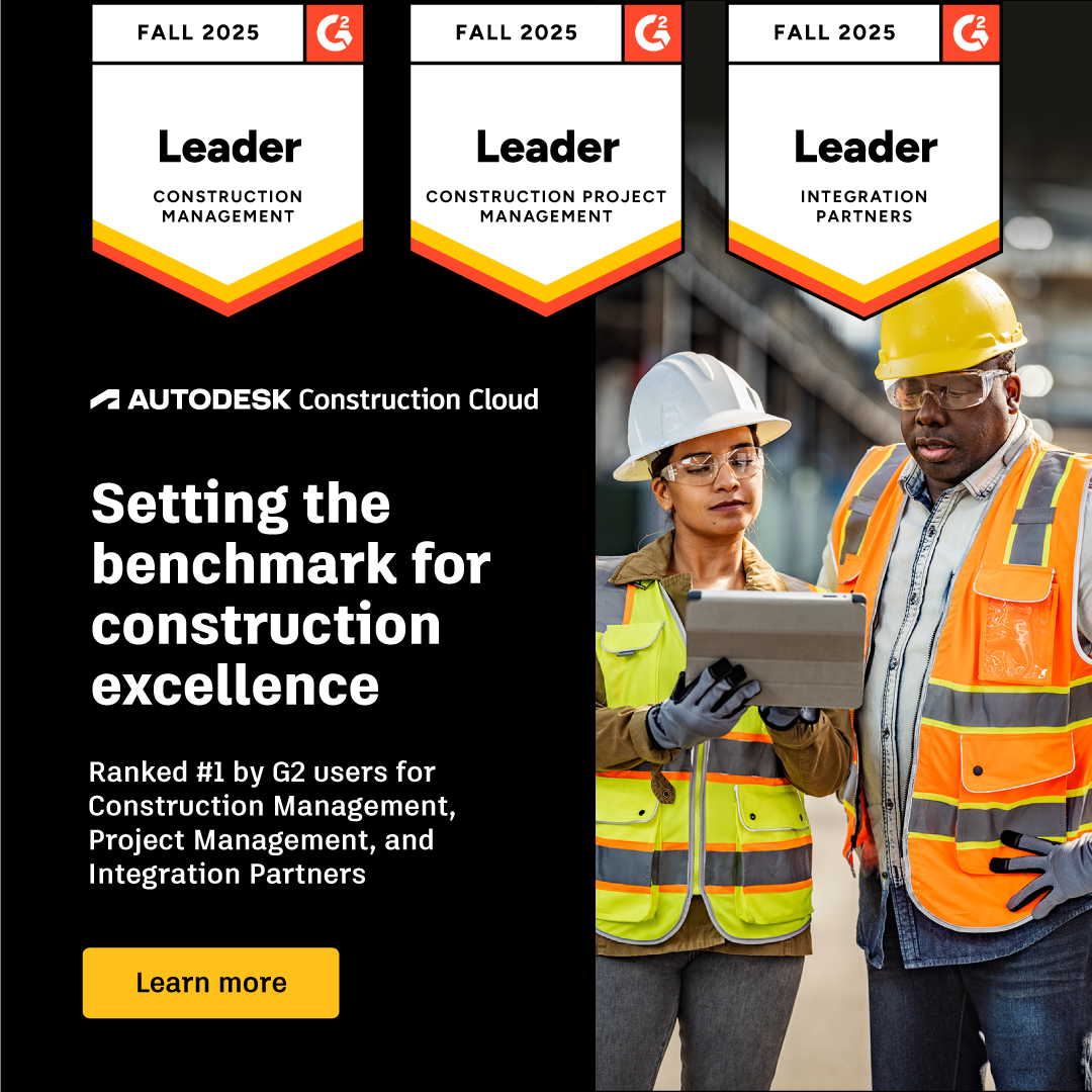 Autodesk Construction Cloud Facebook ad