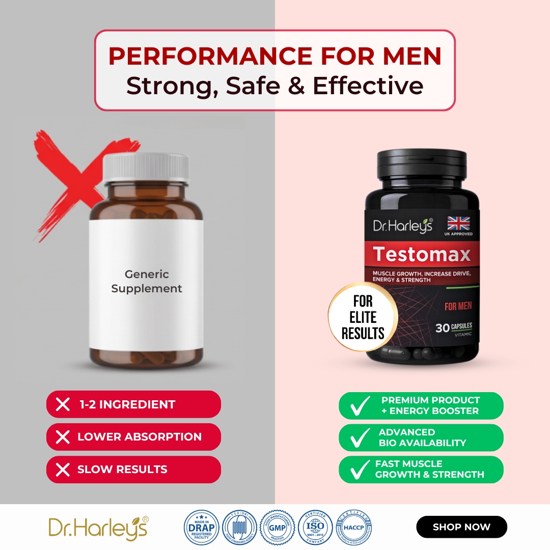 DrHarleys PK Facebook ad: Helps support strength