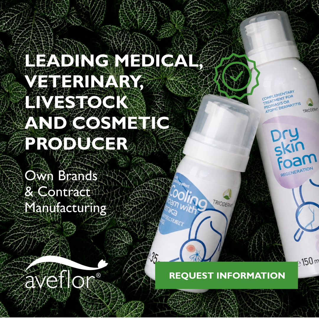 Aveflor, a.s. Facebook ad: Liquid Medical Device Manufacturing