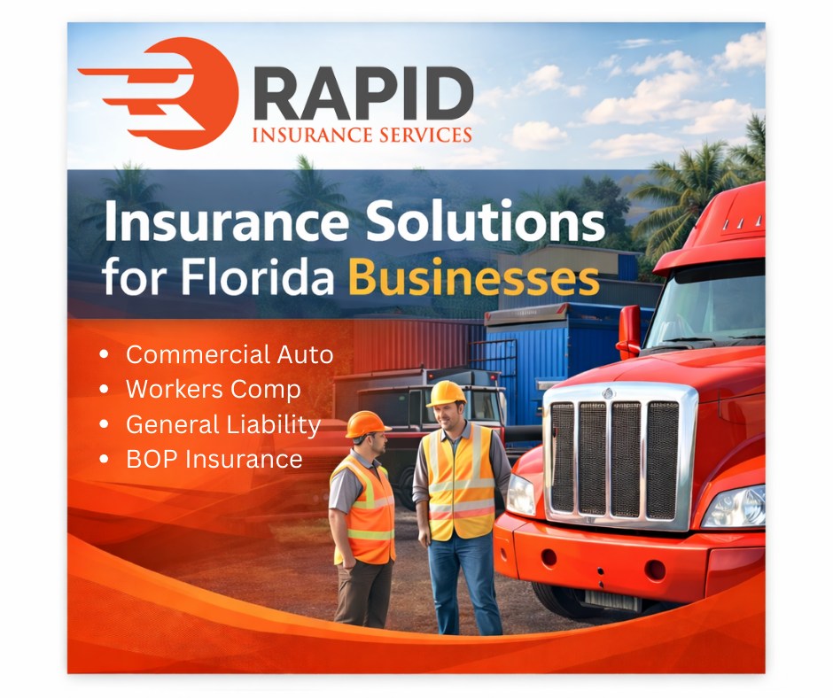 Rapid Insurance Services Facebook ad