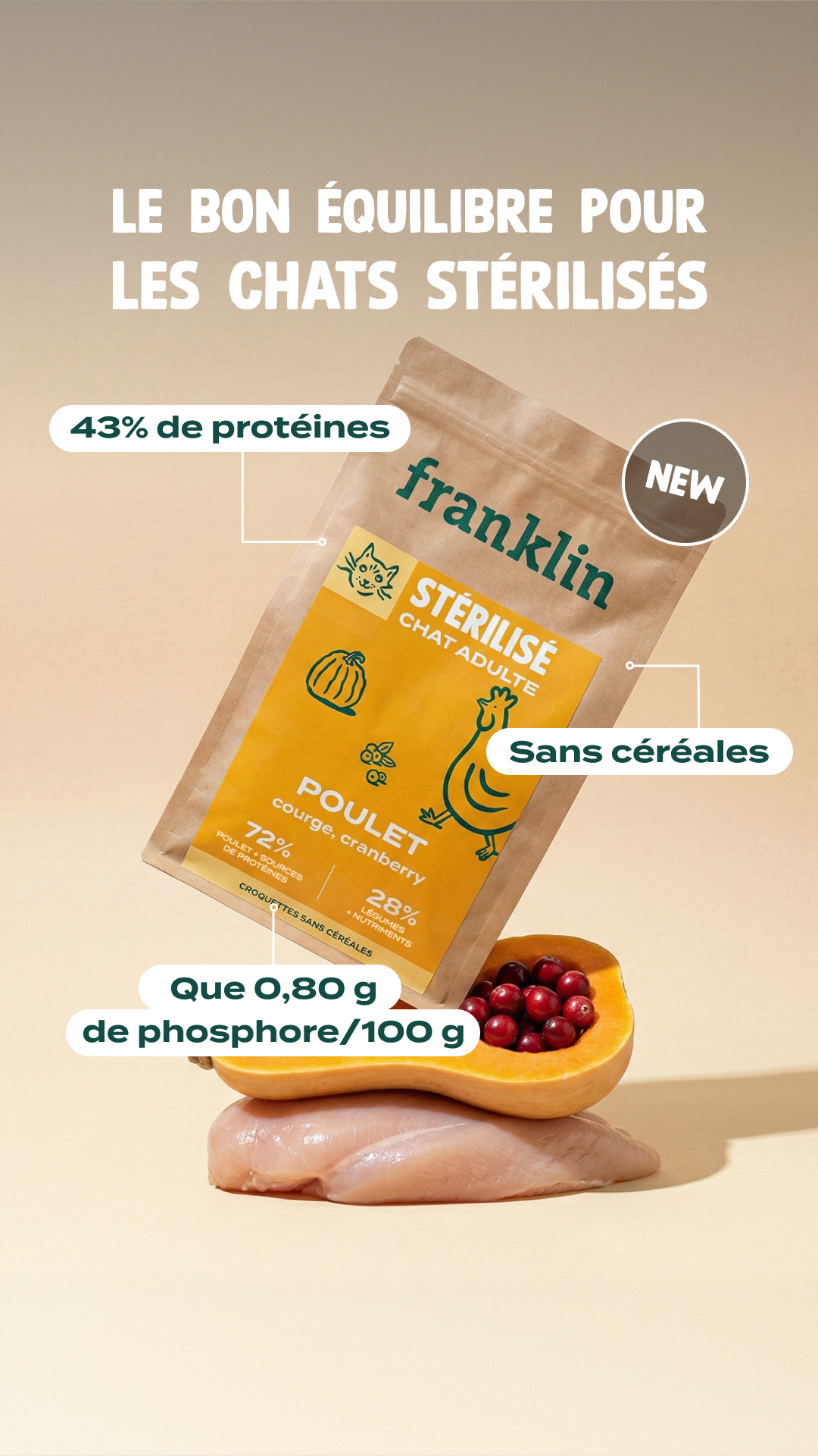 Franklin Pet Food Facebook ad