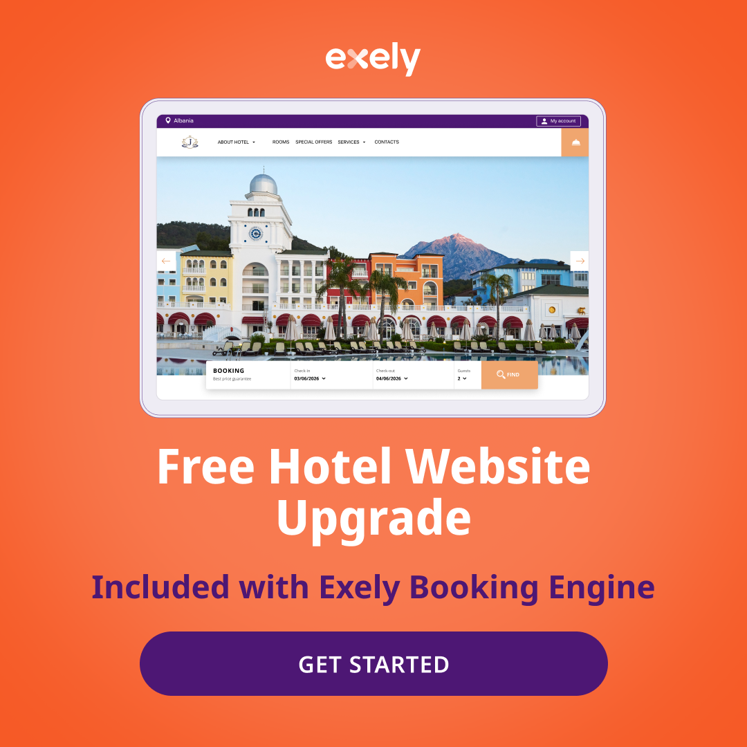 Exely Facebook ad