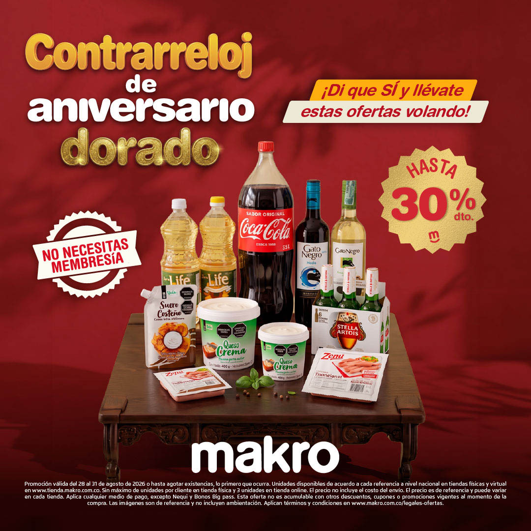 MAKRO Colombia Facebook ad