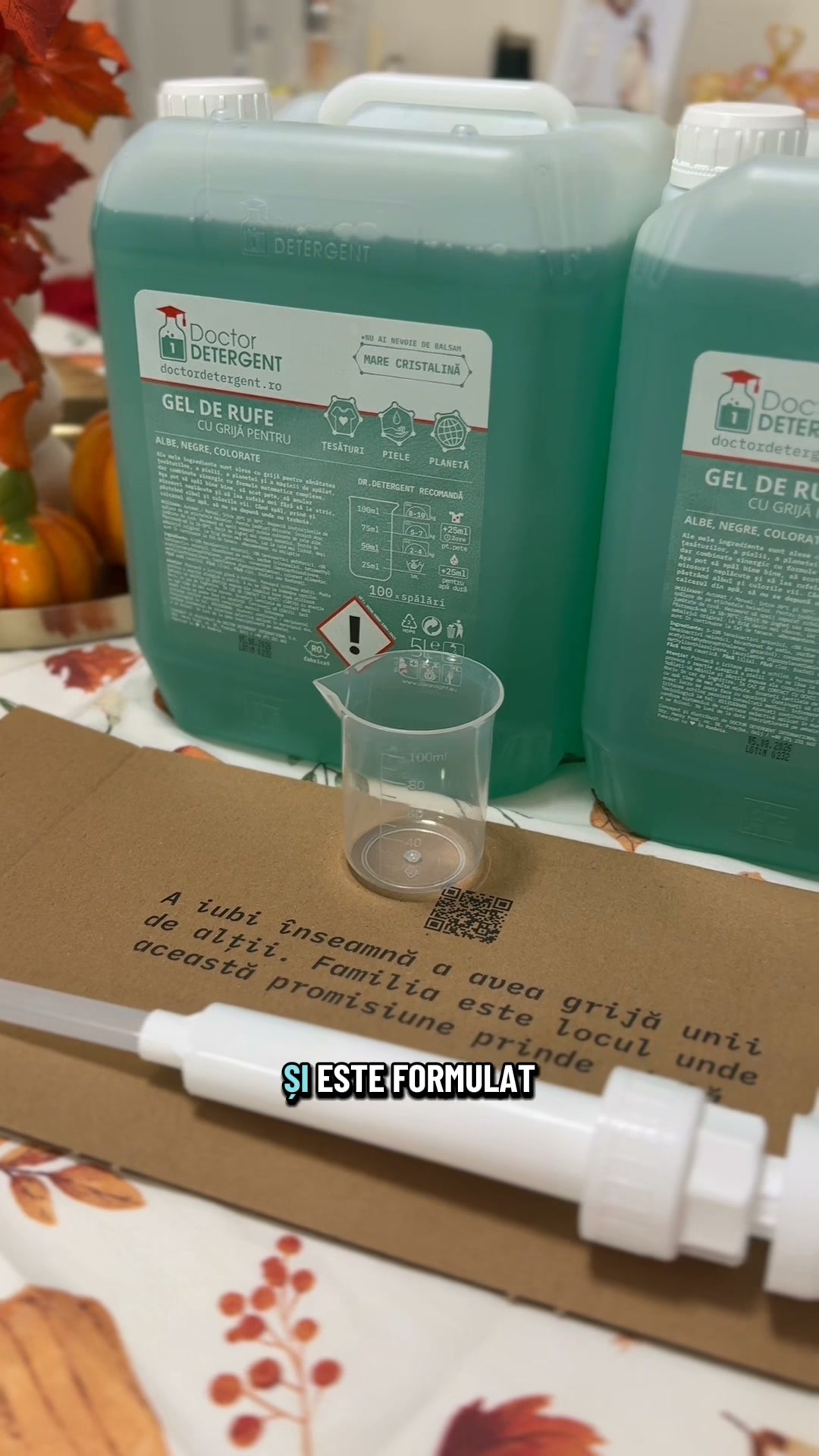 Doctor Detergent Facebook ad: Când ai o familie, alegerile de zi cu…