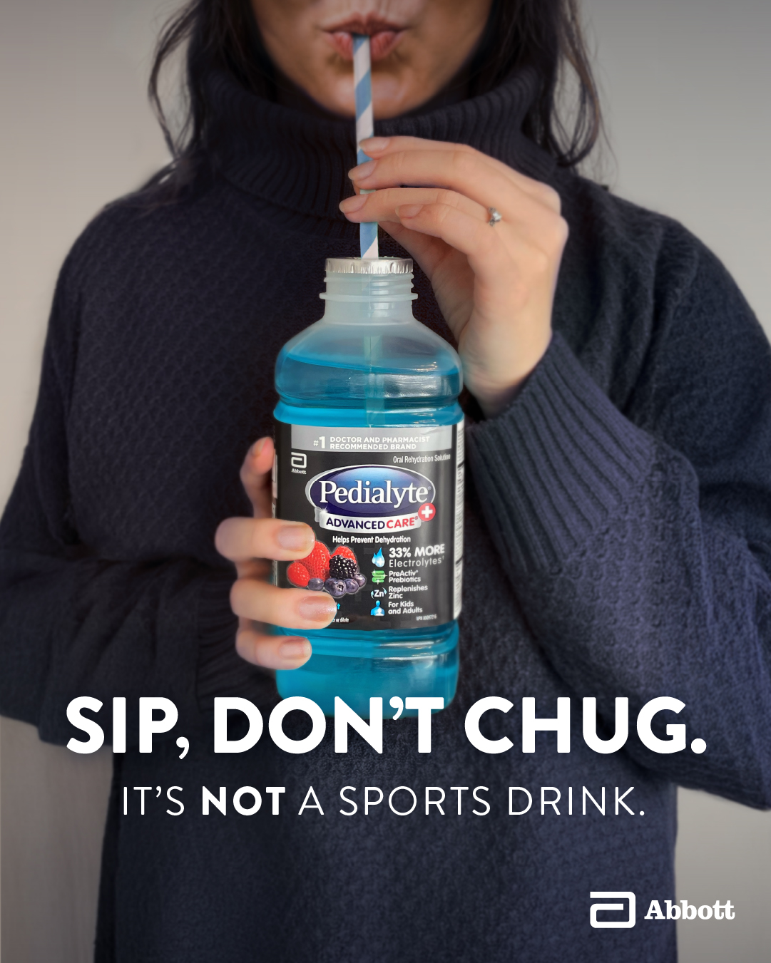 Pedialyte Canada Facebook ad