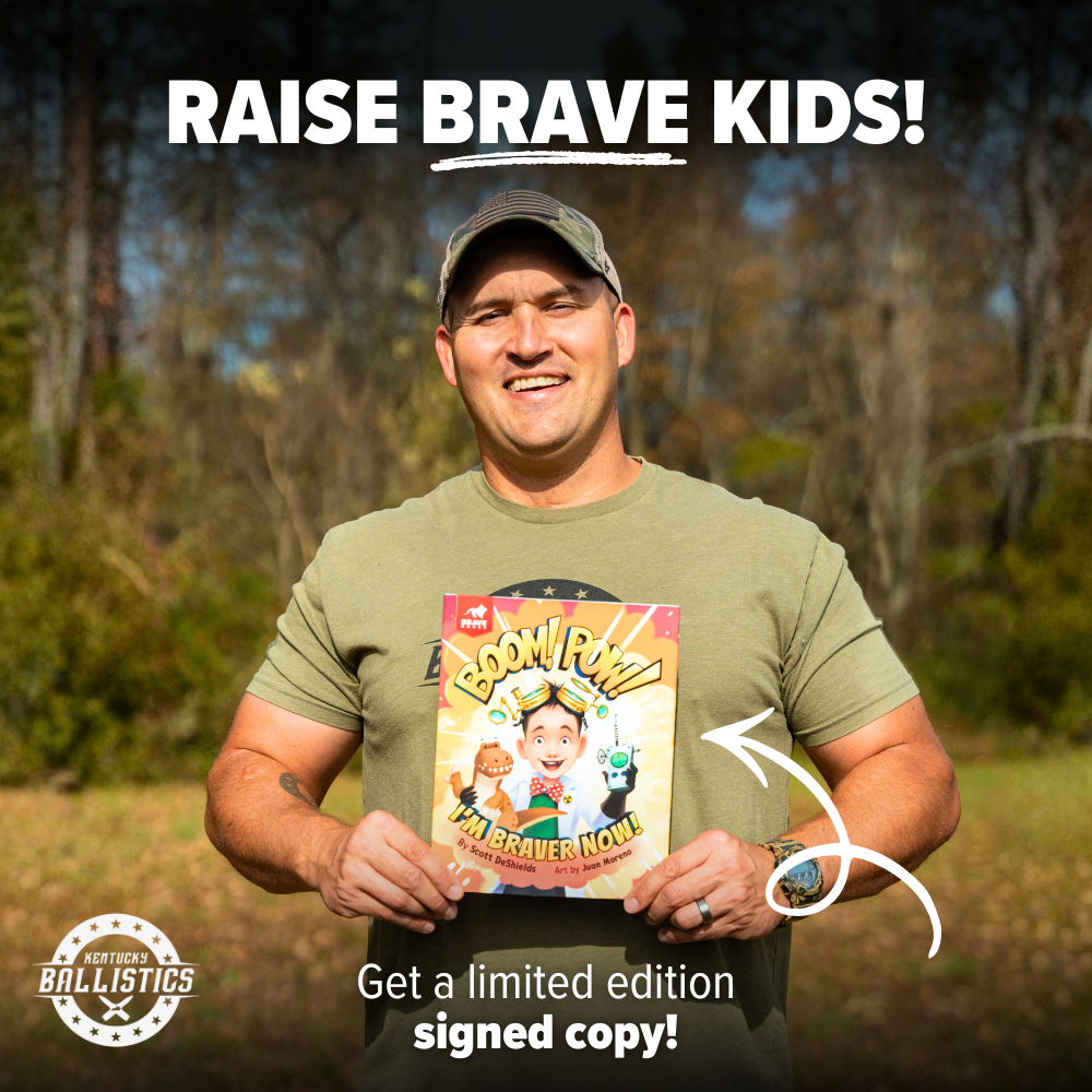 Kentucky Ballistics Facebook ad: Grab a Copy of My Brand New Kids’ Book
