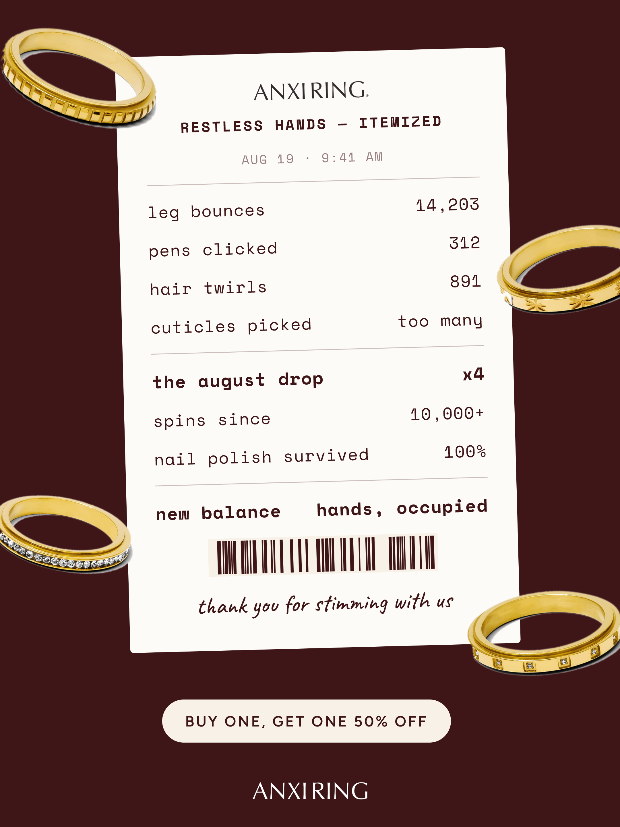 Anxi Ring Facebook ad