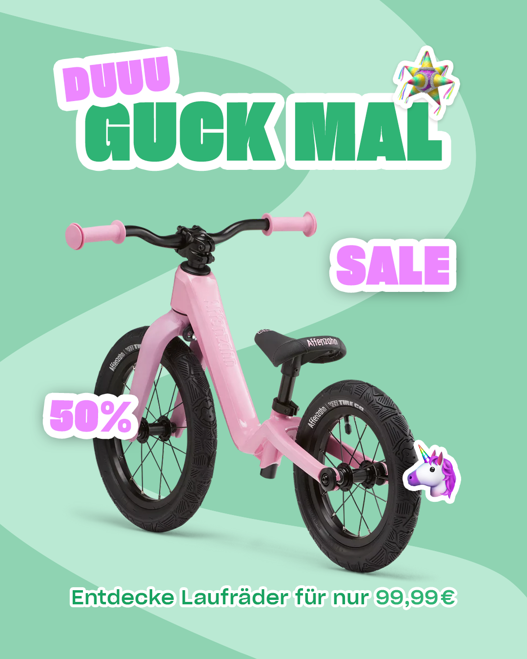 Affenzahn Facebook ad