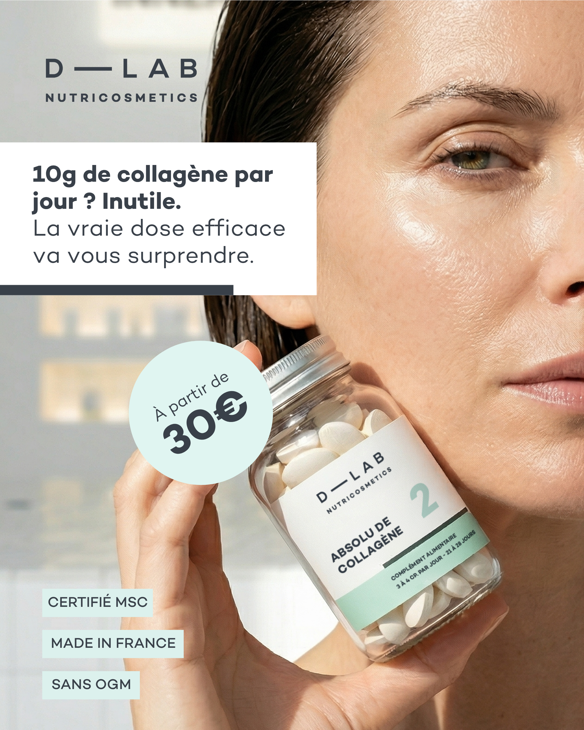 D-LAB NUTRICOSMETICS Facebook ad