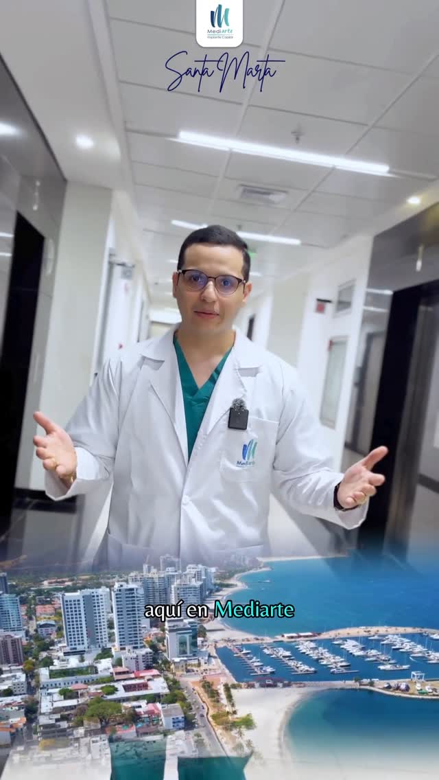 Mediarte Medical Center Facebook ad: ¡Atención Santa Marta!