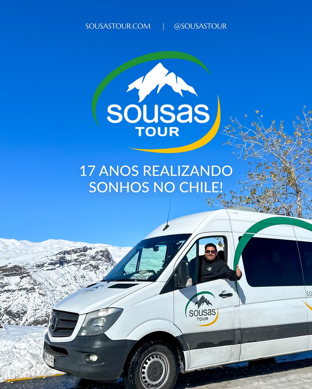 Sousas Tour Chile Facebook ad: A Sousas Tour é muito mais do que…