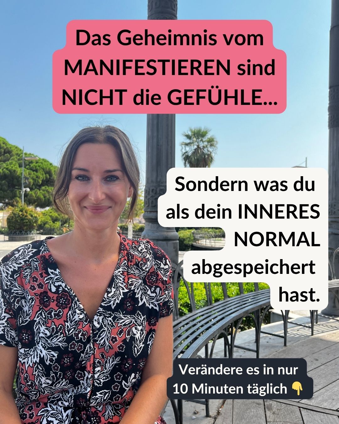 Mindbliss Facebook ad: Dein inneres Normal: Die wahre Manifestationspower