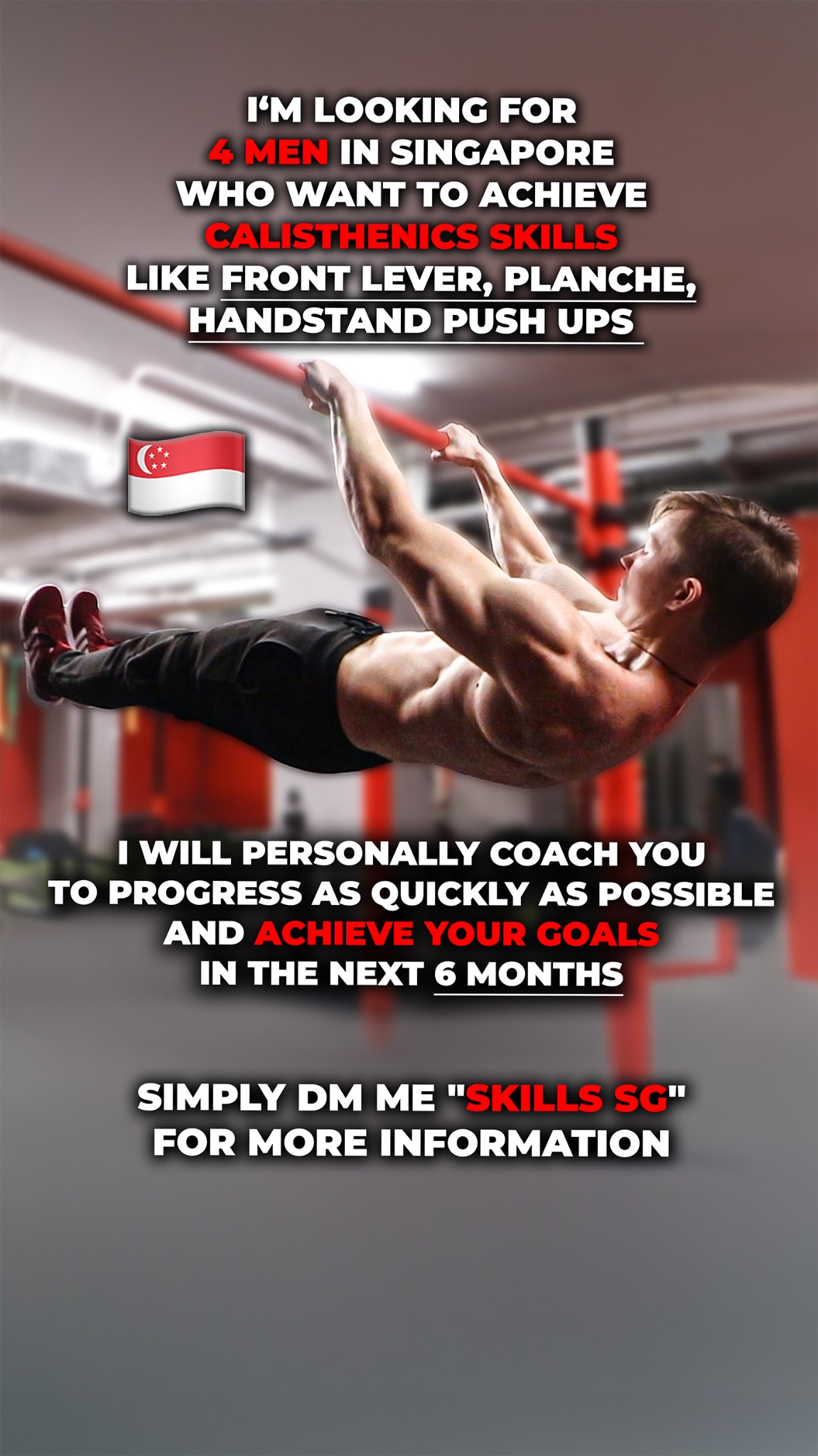Lauris Leikarts Facebook ad: SEND ME A DM SKILLS SINGAPORE IF YOU…