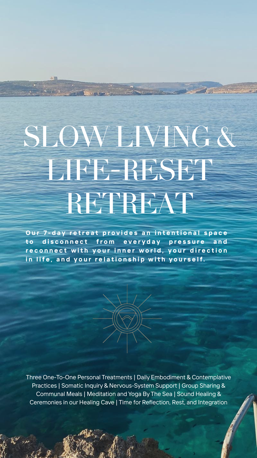 Samudra Retreats Gozo Facebook ad from Jan 29, 2026