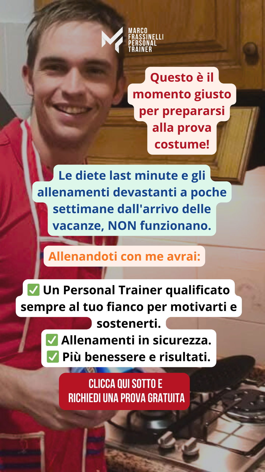 Marco Frassinelli: Personal Trainer & Online Coach Facebook ad