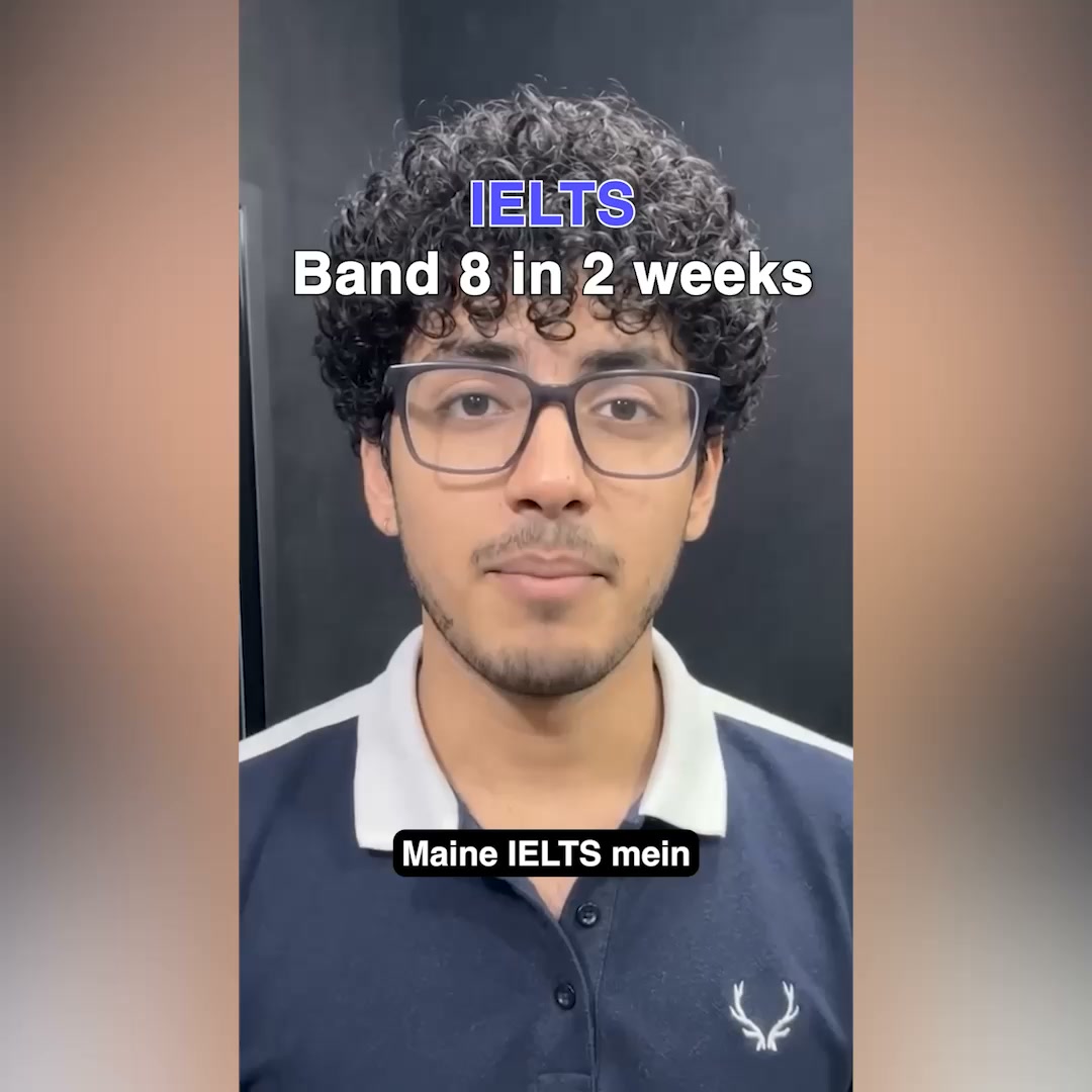 Leap IELTS Facebook ad: IELTS Band 8 for ₹99 Only