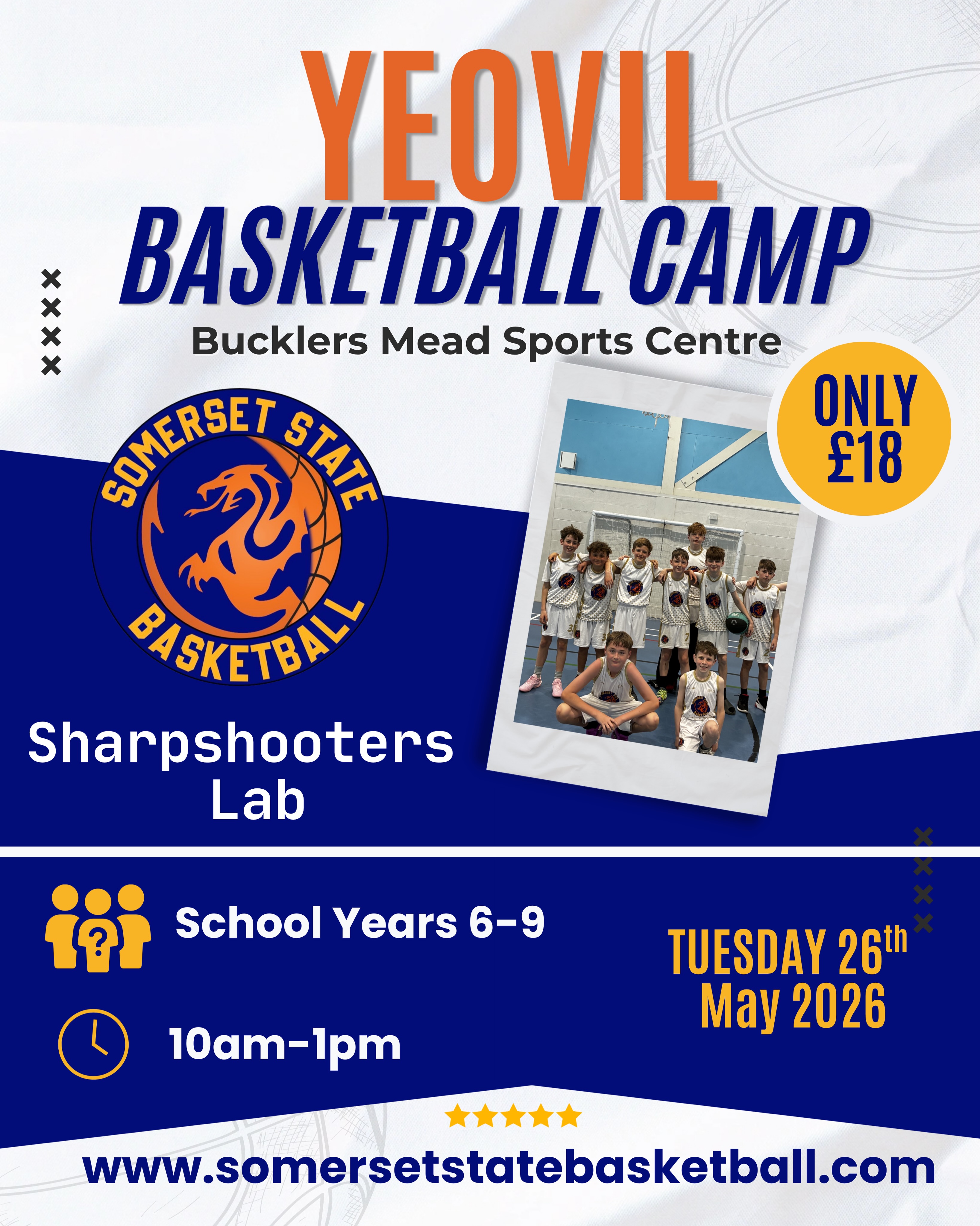 Somerset State Basketball Club Facebook ad: Somerset State Basketball | Children's Basketball Coaching…