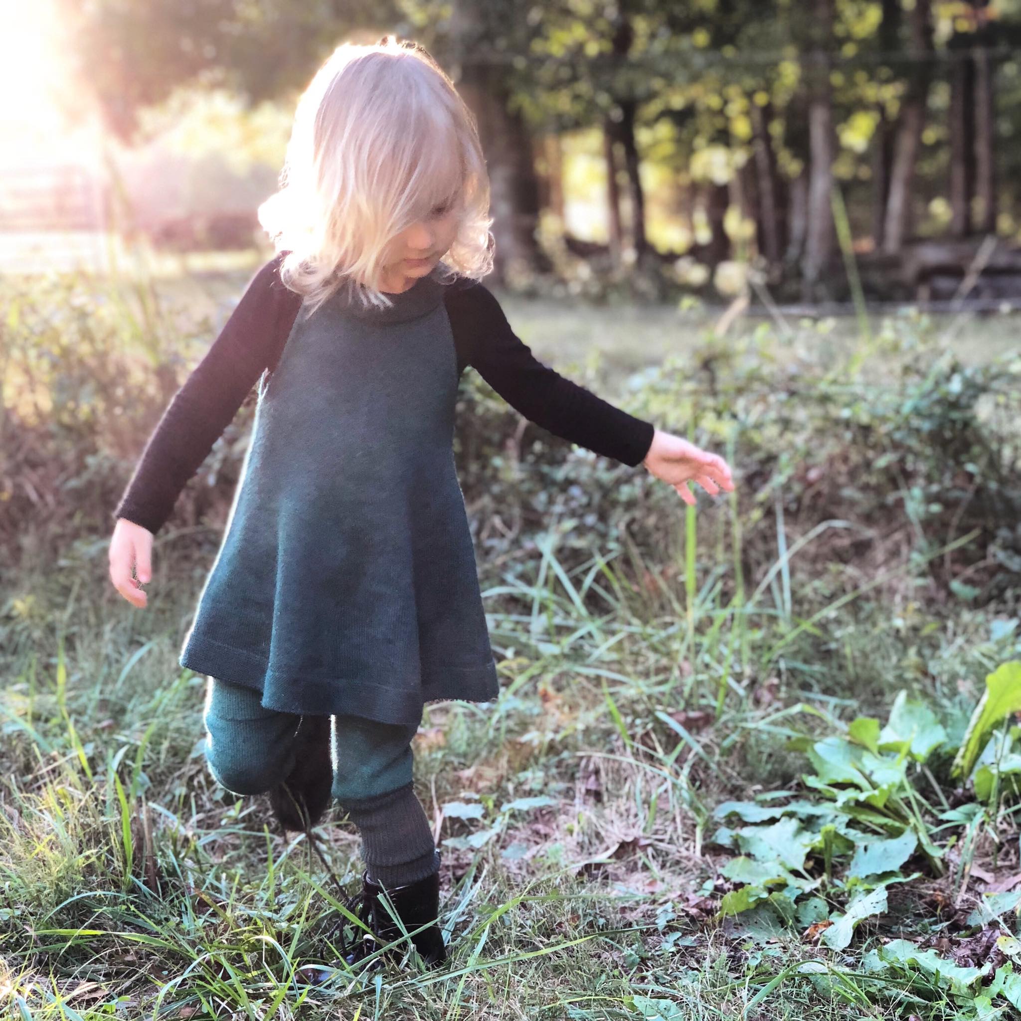 Sloomb Facebook ad: merino knits & natural diapering for your kiddies…
