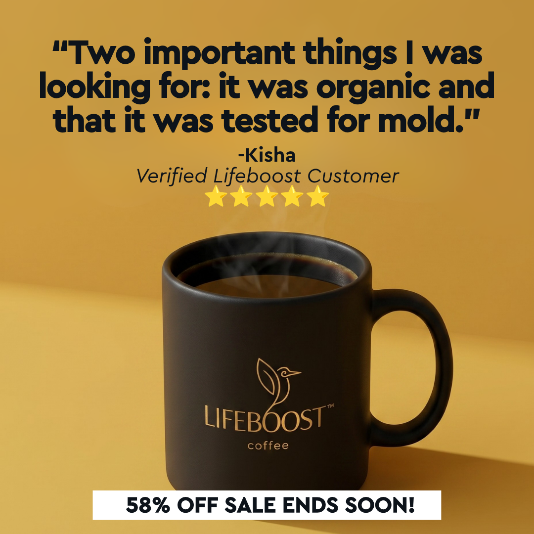 Lifeboost Coffee Facebook ad