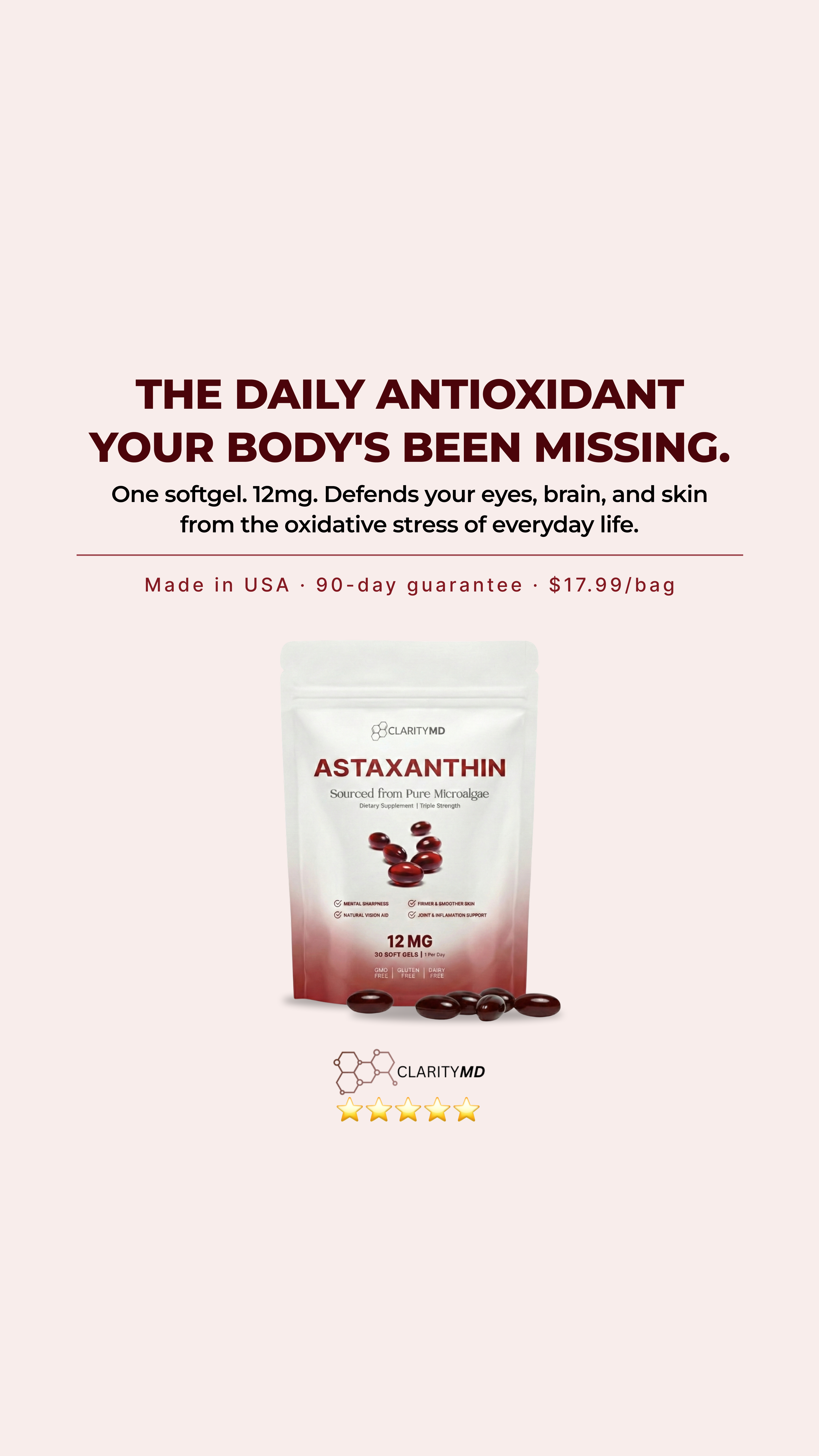 Clarity MD Facebook ad