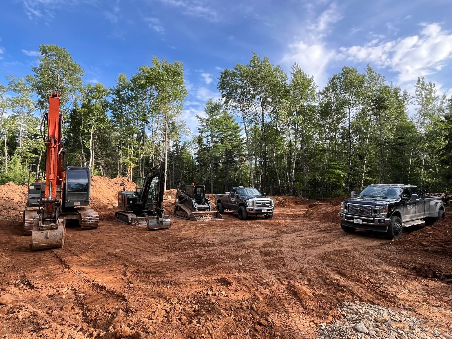 ACDirt Excavation & Construction Facebook ad: Just purchased land for your dream home?