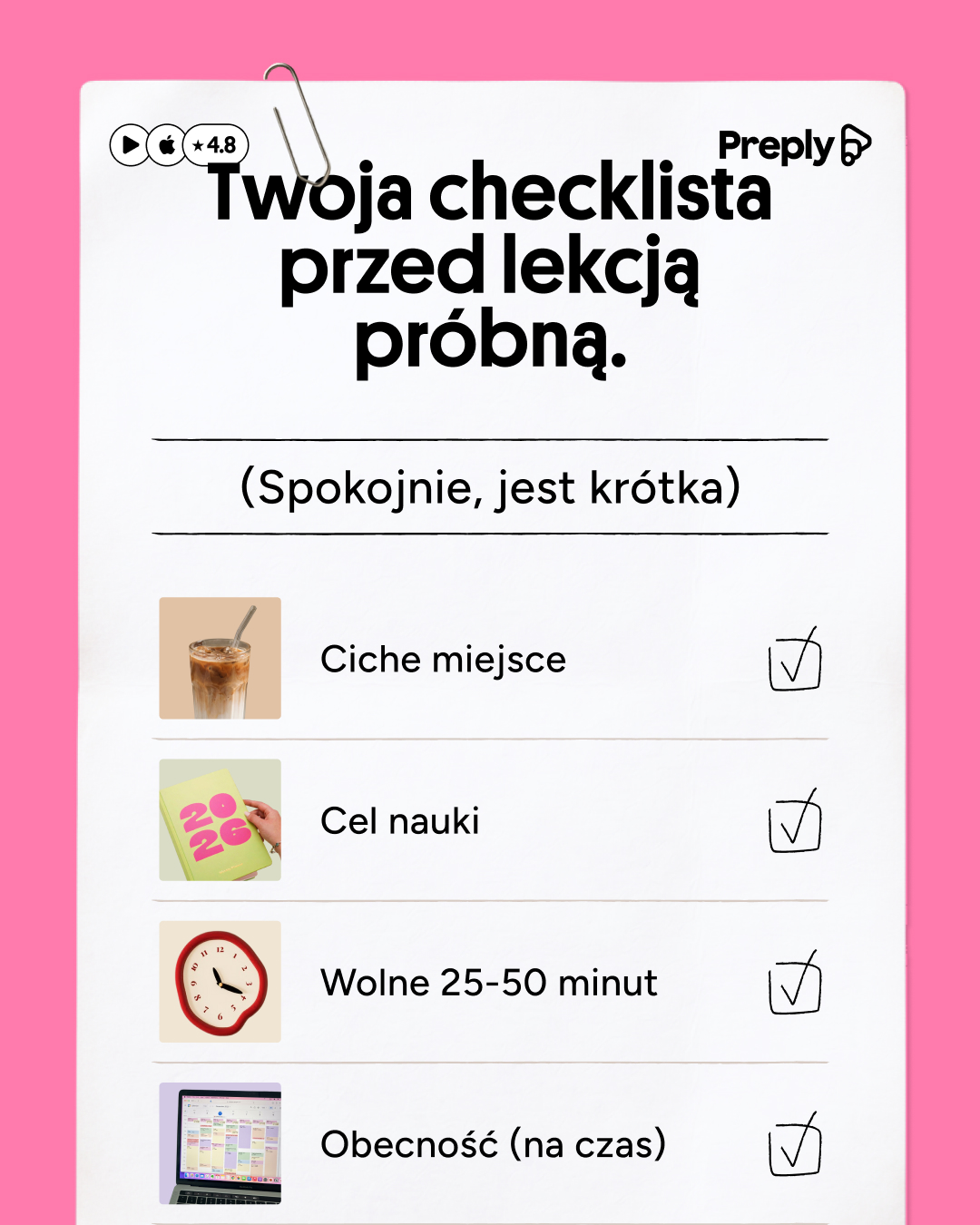 Preply Facebook ad