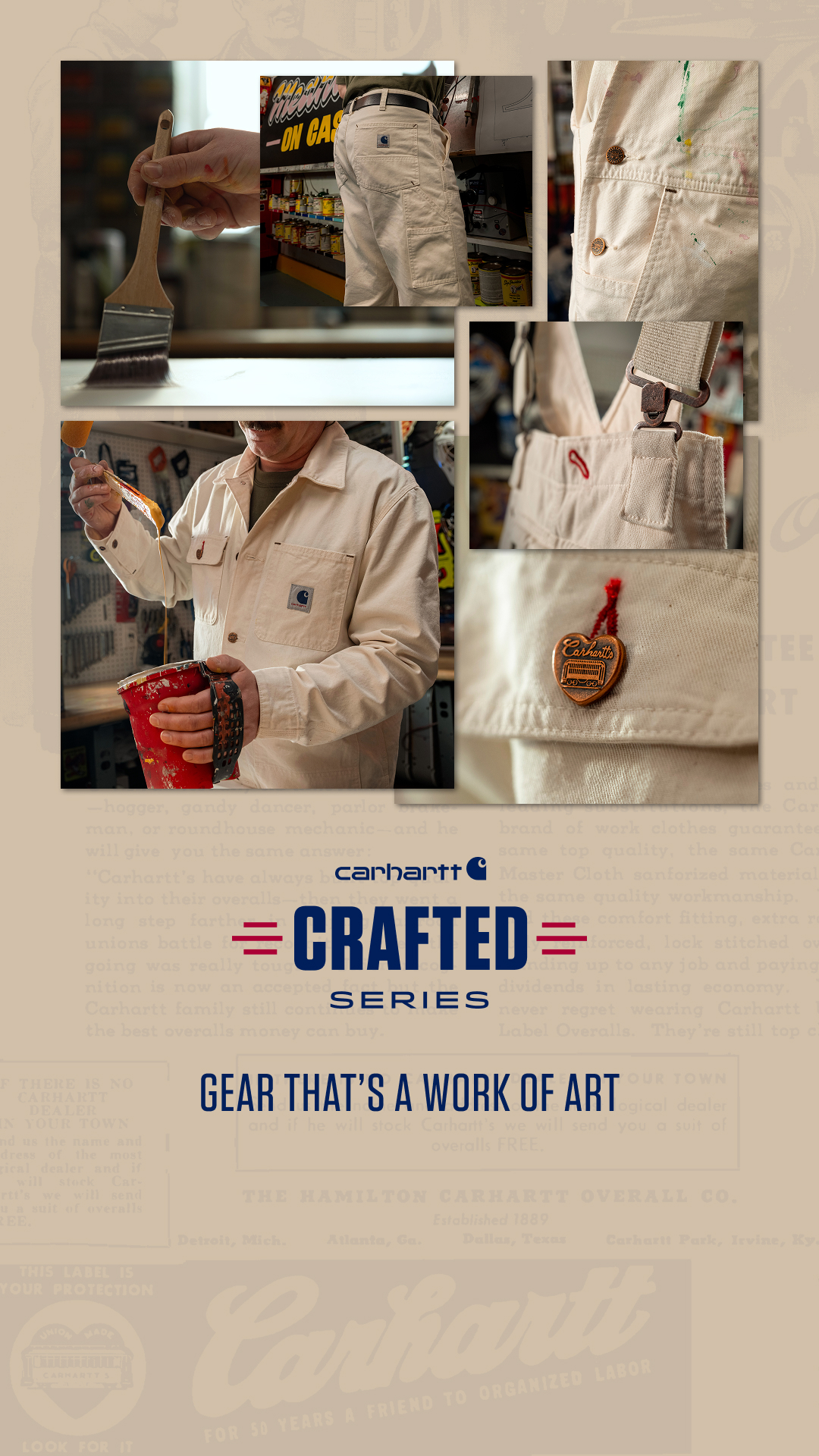 Carhartt Facebook ad