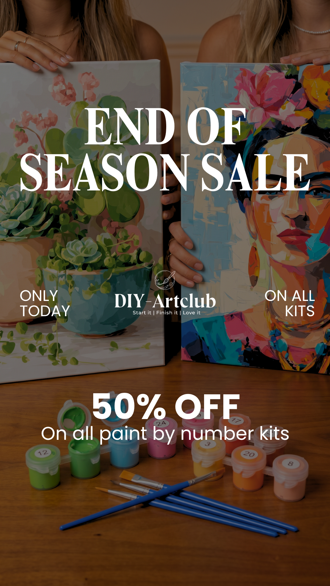 Diy Art Club Facebook ad