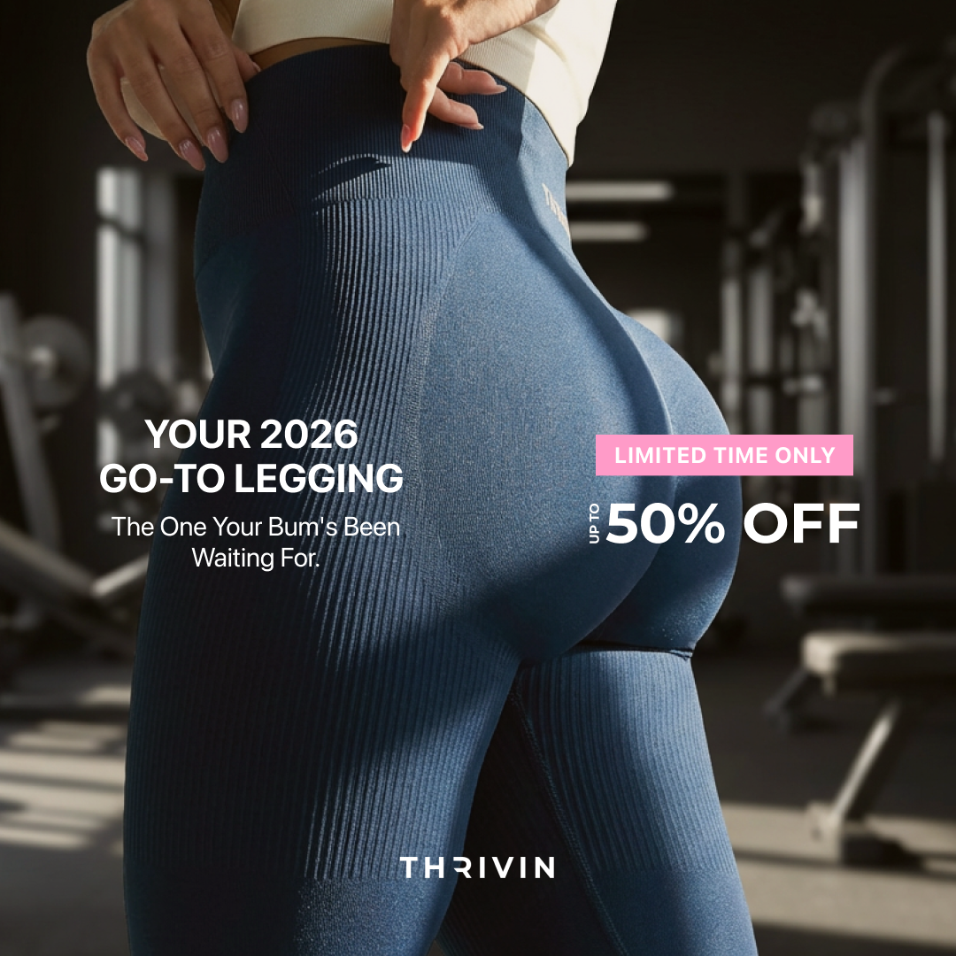 Thrivingymwear Facebook ad