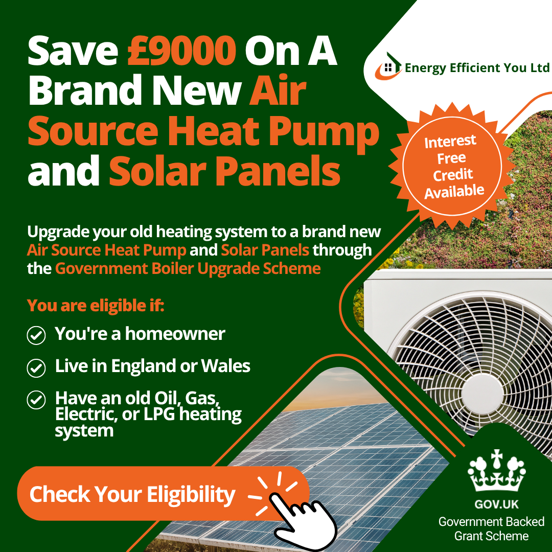 Energy Efficient You Ltd Facebook ad: Boiler Upgrade Scheme