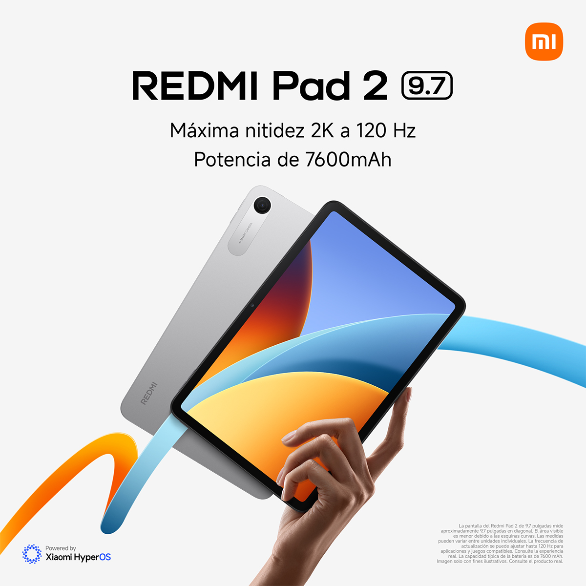 Xiaomi Perú Facebook ad: Nueva REDMI Pad 2 9.7 en mi.com