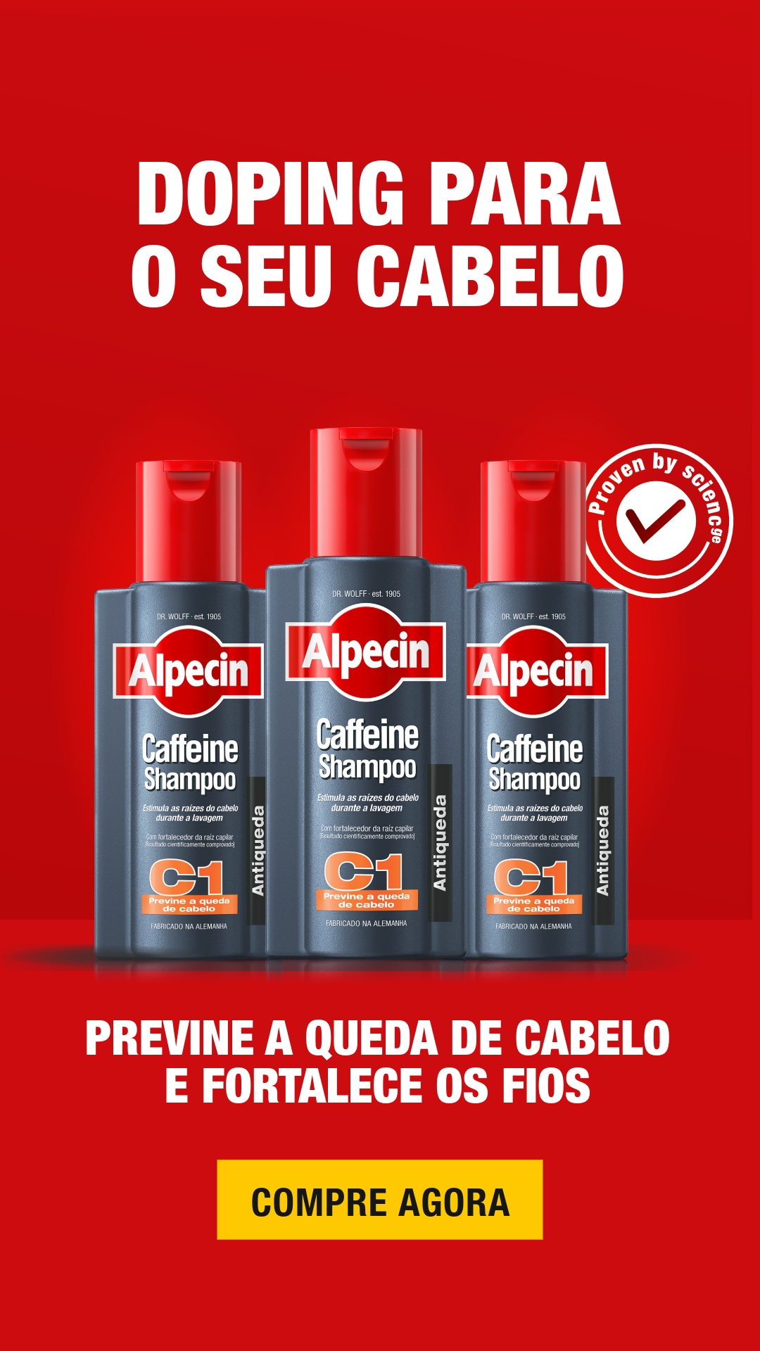 Alpecin Brasil Facebook ad