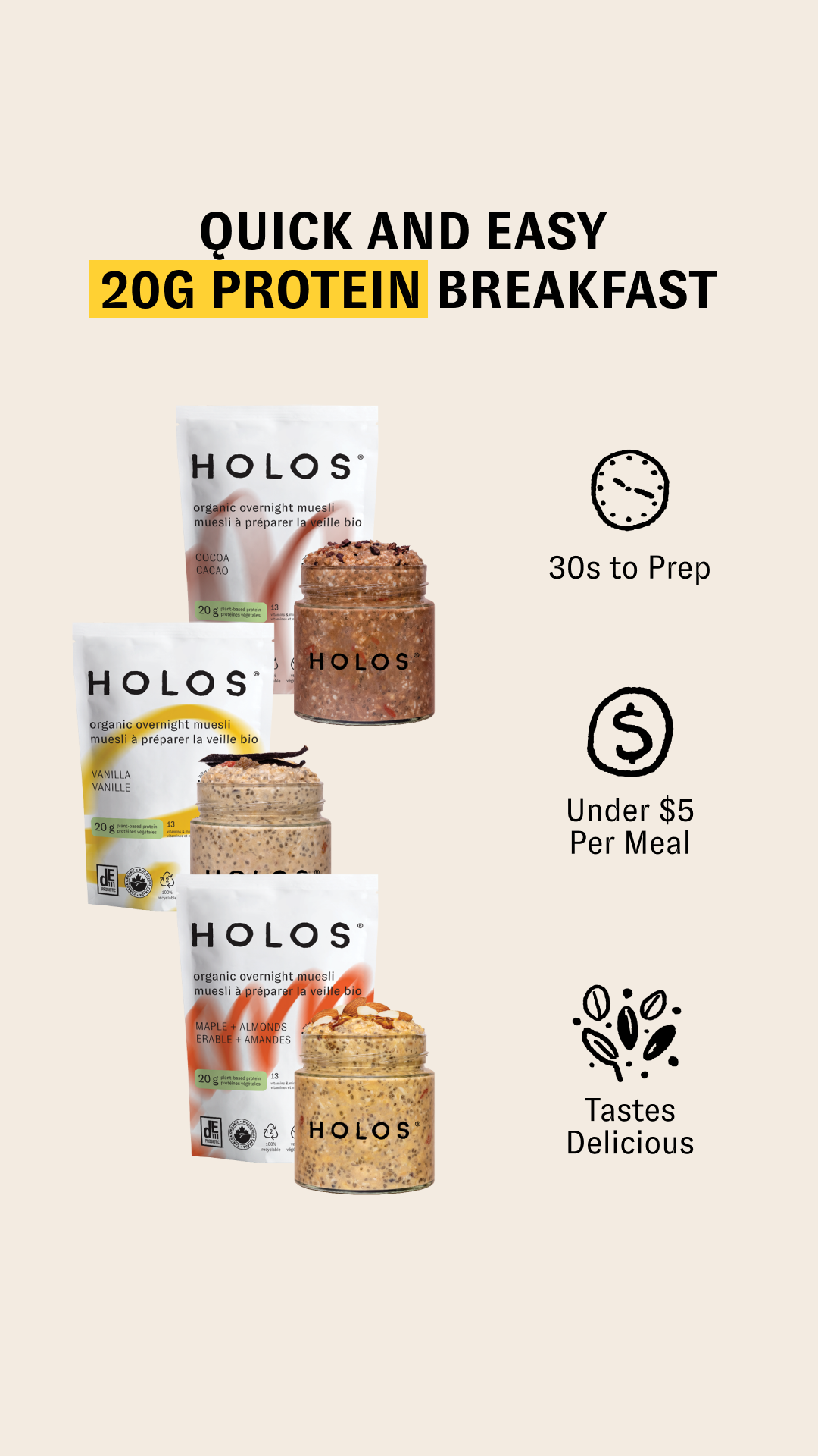 HOLOS Facebook ad