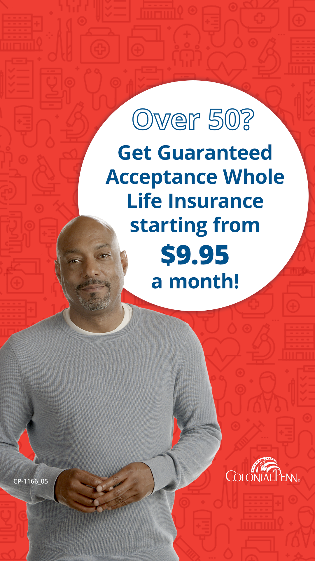 Colonial Penn Life Insurance Company Facebook ad