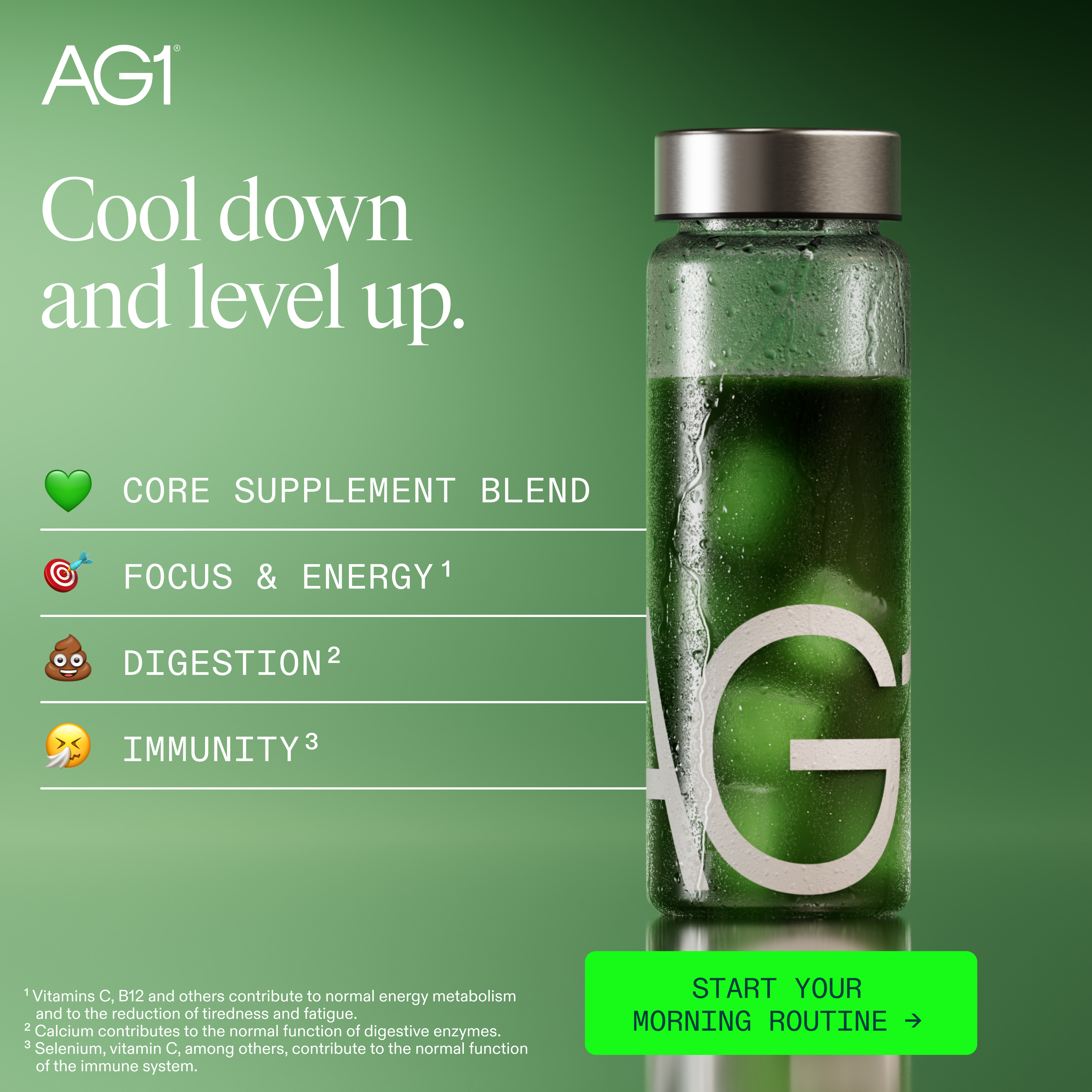 AG1 by Athletic Greens Facebook ad