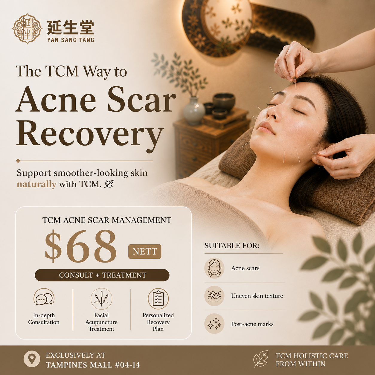 Yan Sang Tang TCM Clinic Facebook ad