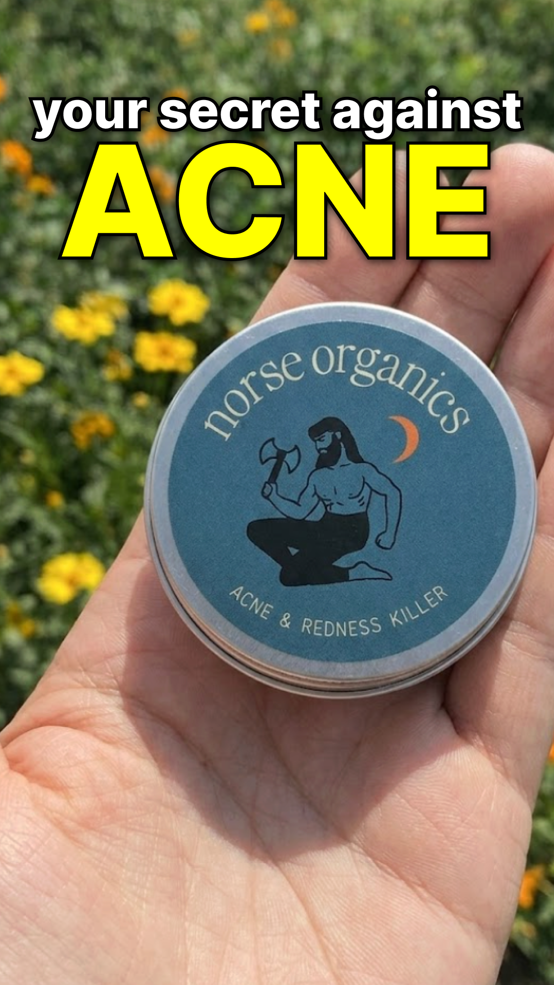 Norse Organics Facebook ad