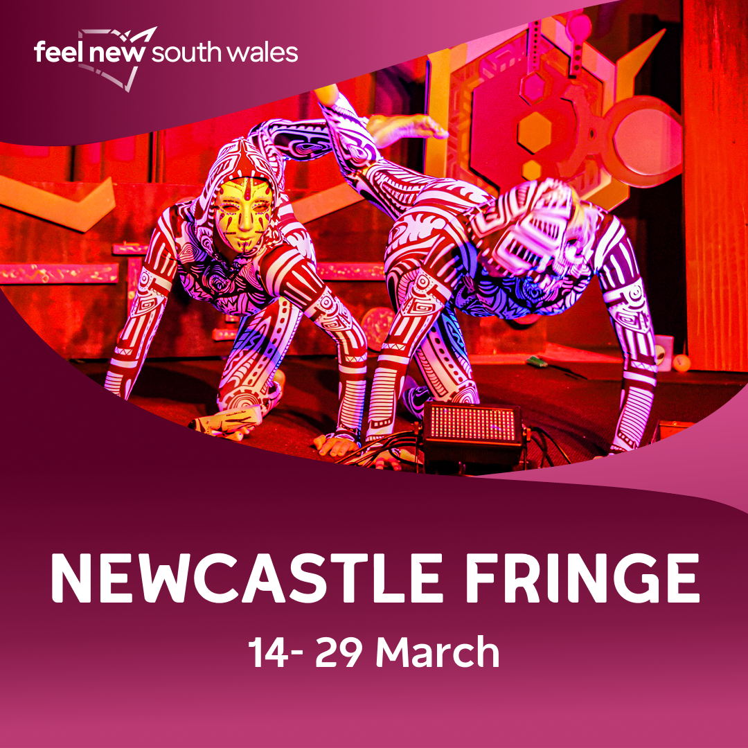 Visit NSW Facebook ad: Newcastle Fringe