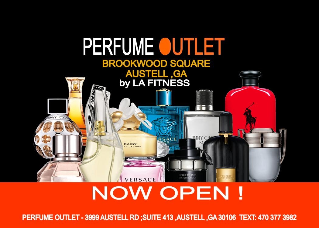 Perfume Outlet Facebook ad: Since 2006, your destination for authentic name-brand…