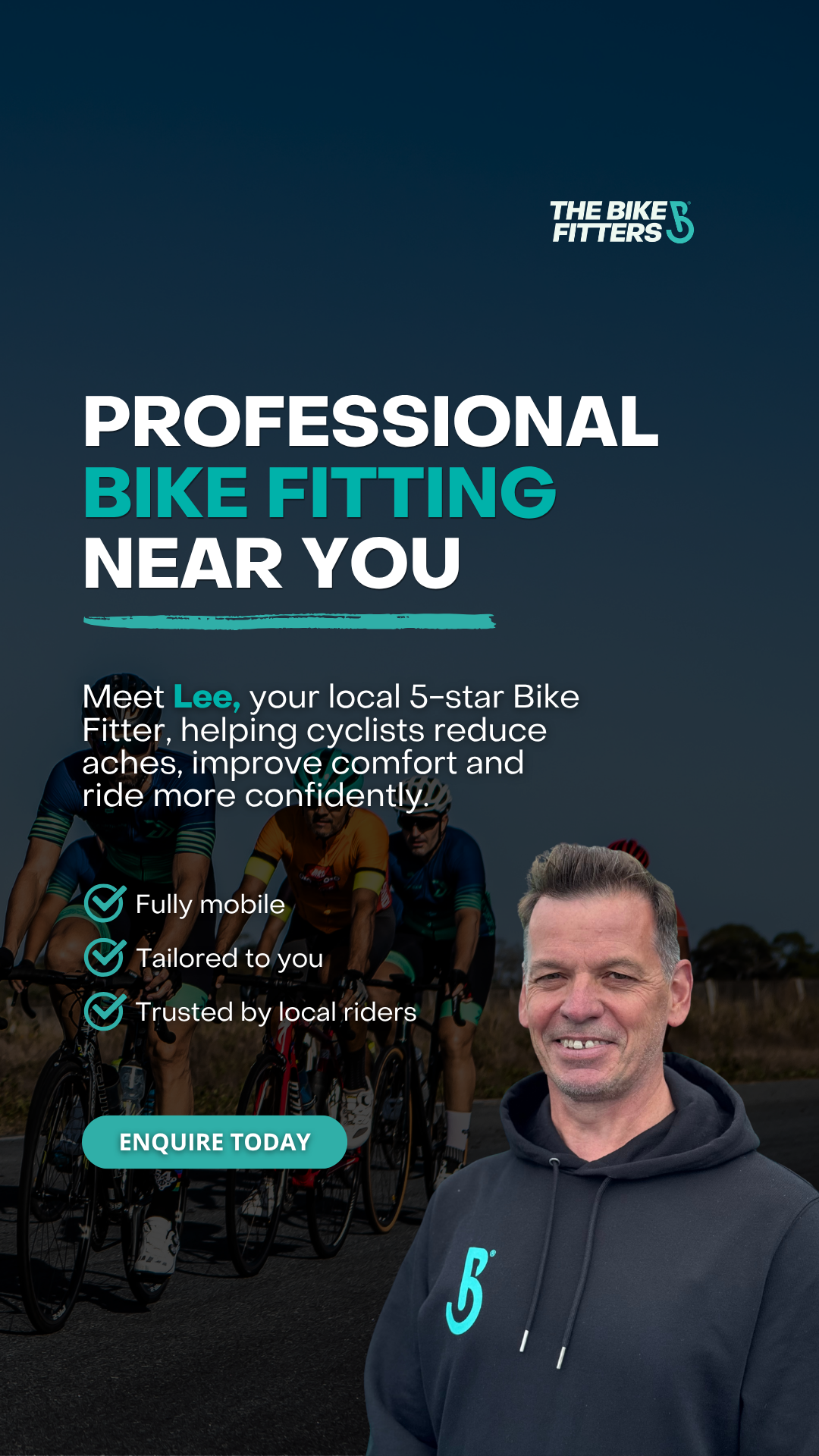 The Bike Fitters Facebook ad