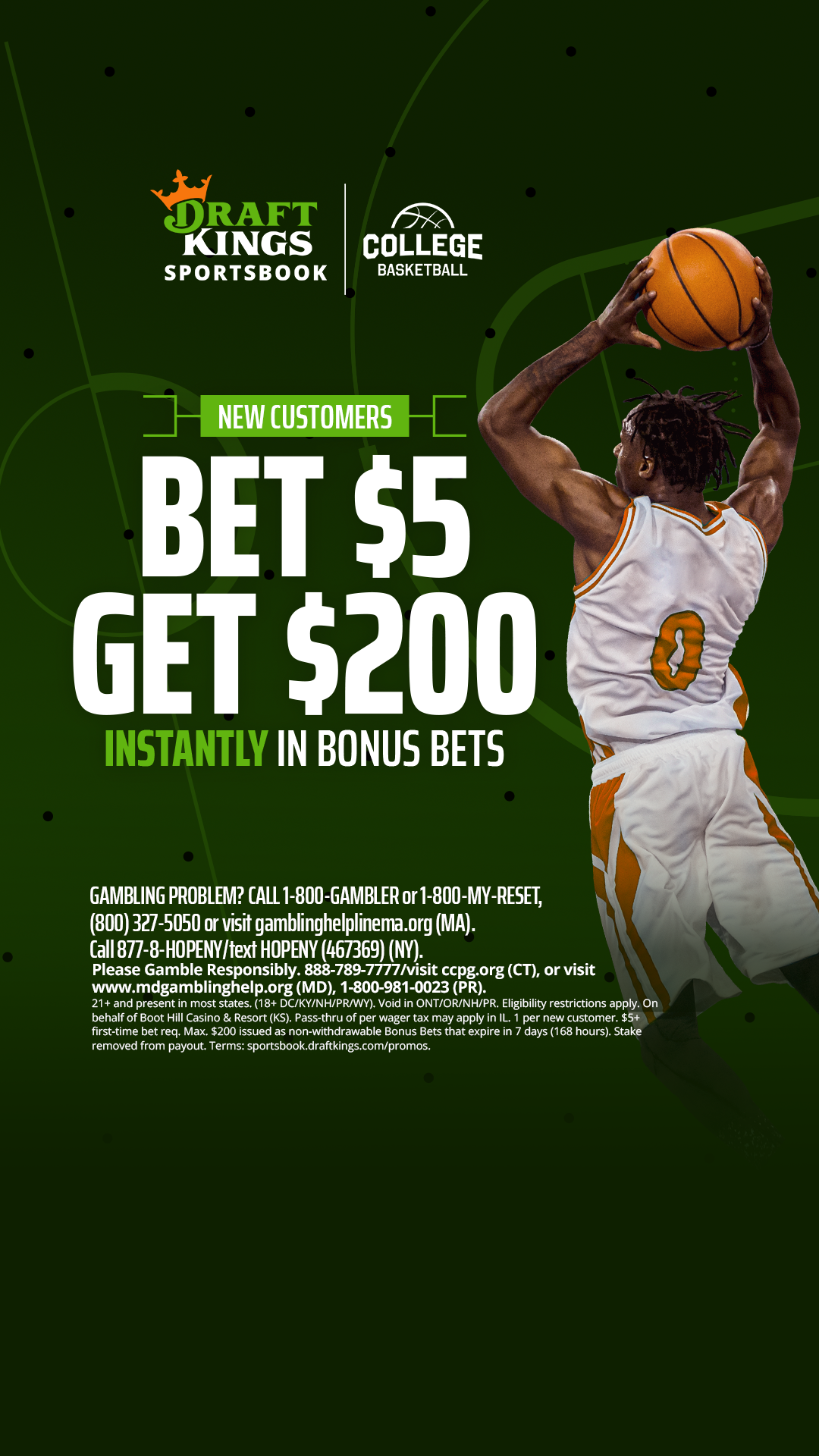 DraftKings Sportsbook Facebook ad