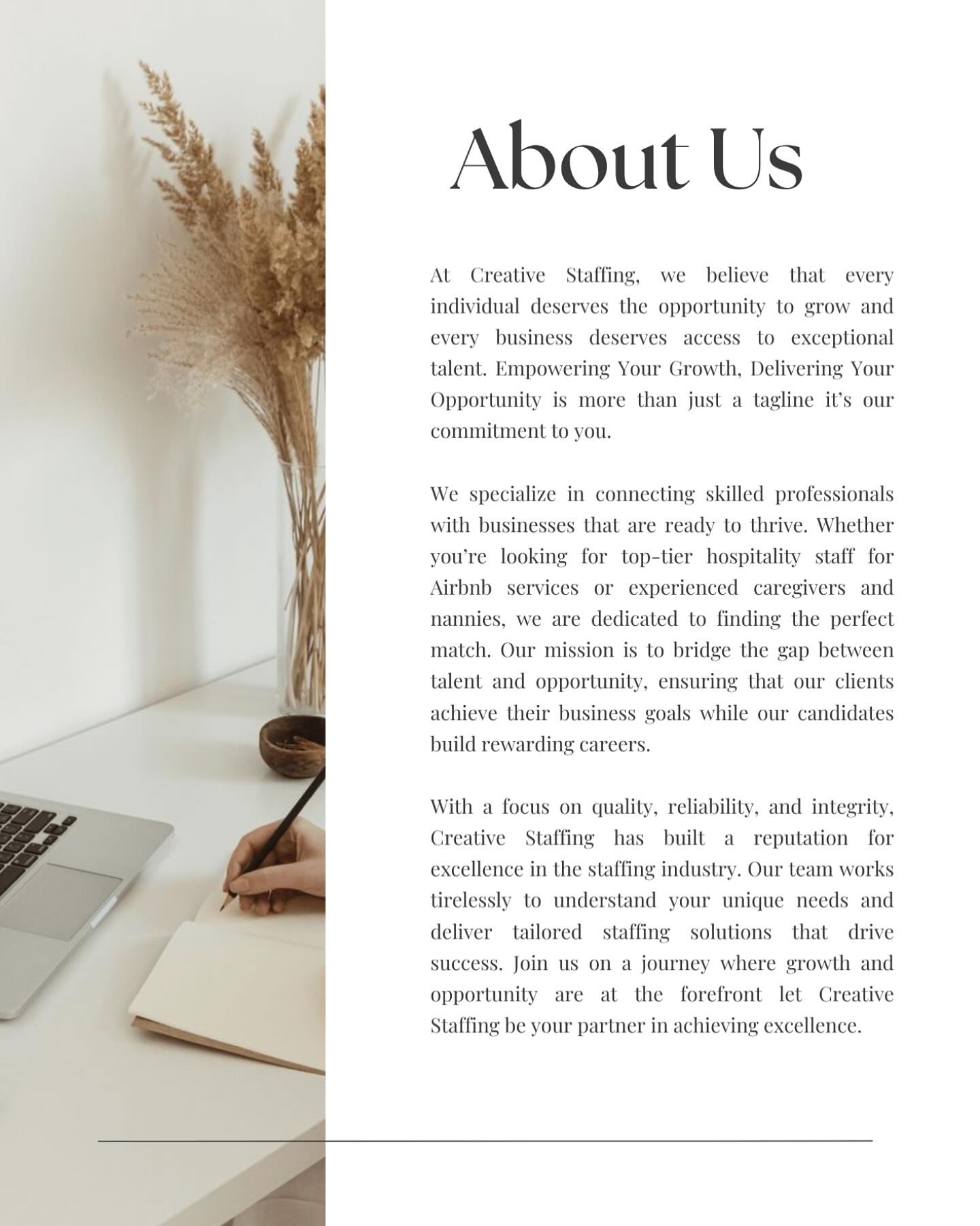 Creative Staffing Agency  Employment  Agency  Locally Facebook ad