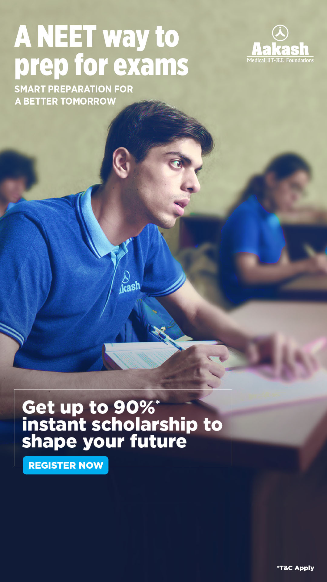 Aakash Educational Services Limited Facebook ad