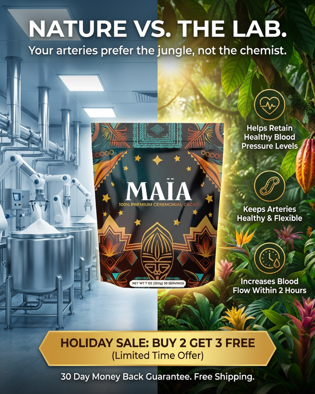 Cacao Research Institute Facebook ad