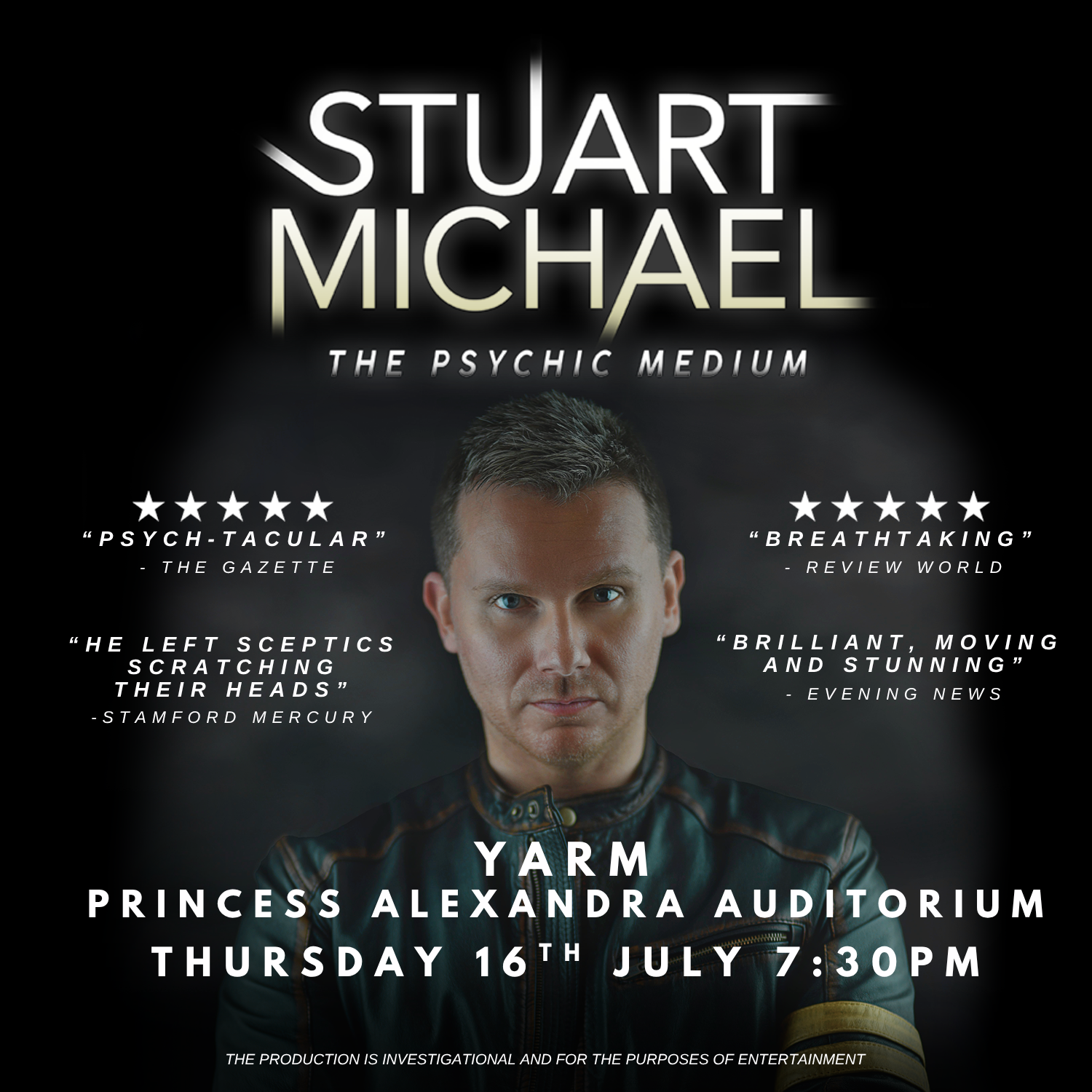 Stuart Michael Psychic/Medium Facebook ad