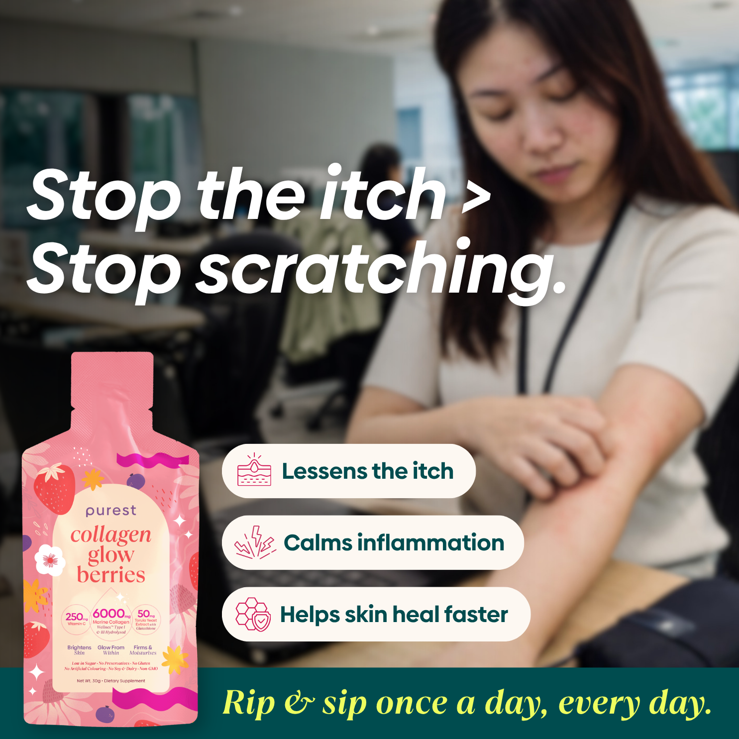 The Purest Co Facebook ad