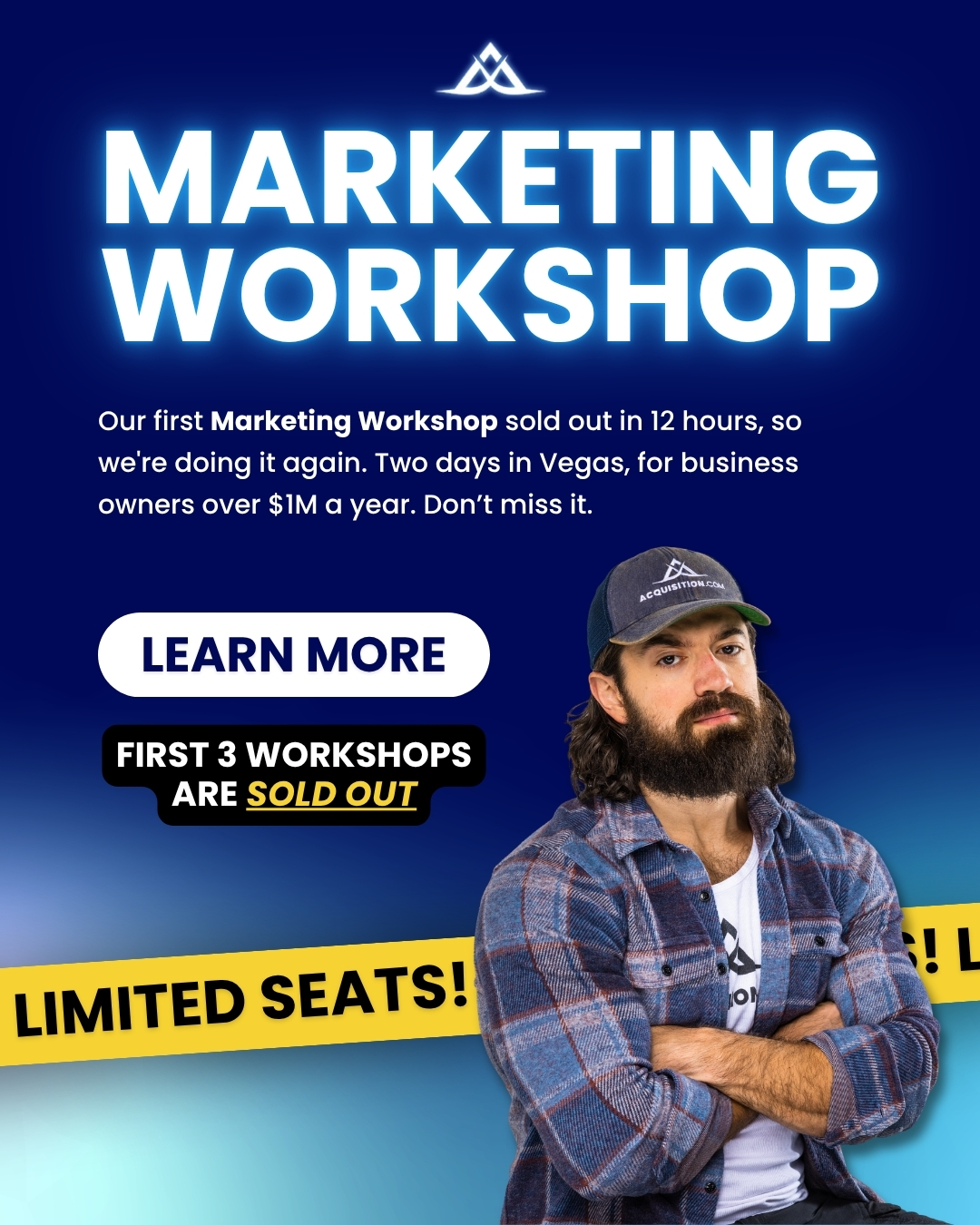 Alex Hormozi Facebook ad