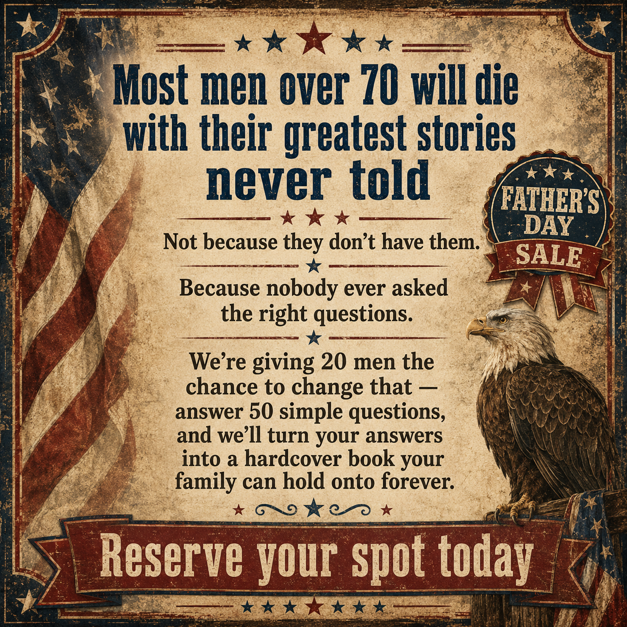 Memowrite Facebook ad